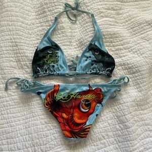 Rare Ed Hardy Bikini